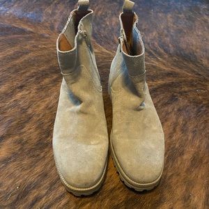 Lucky Brand Tan Suede Boots